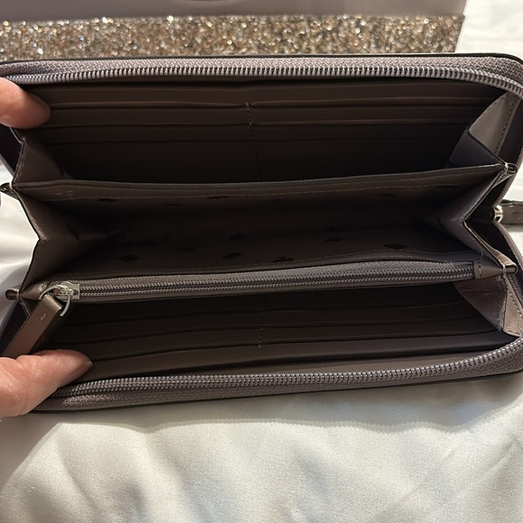 Kate Spade sparkly tote with matching wallet - Picture 8 of 9